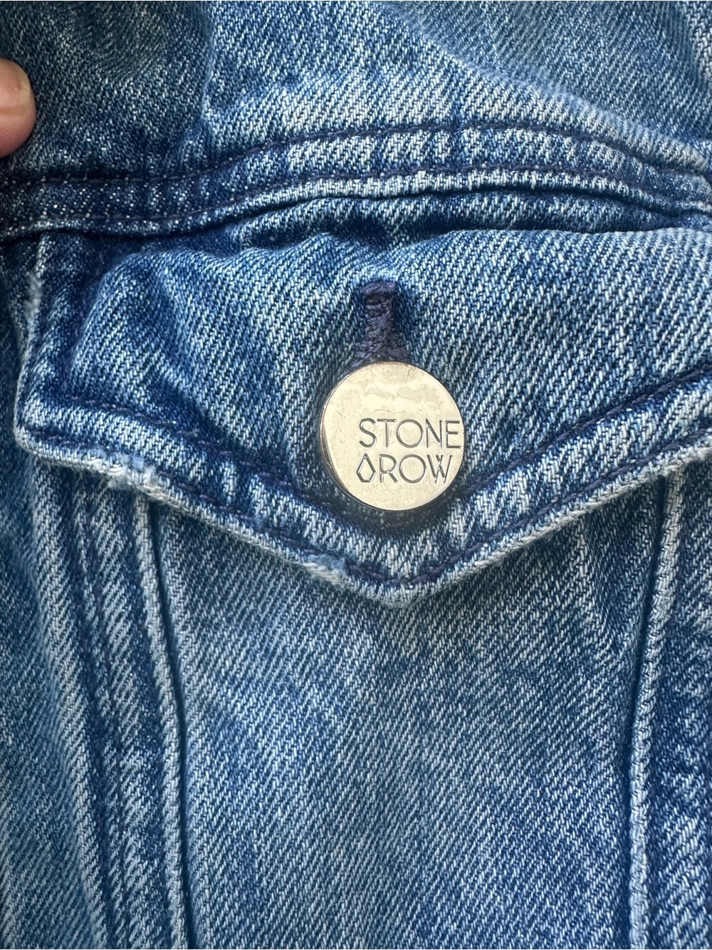 STONE ROW DENIM JACKET XS - Picture 9 of 11